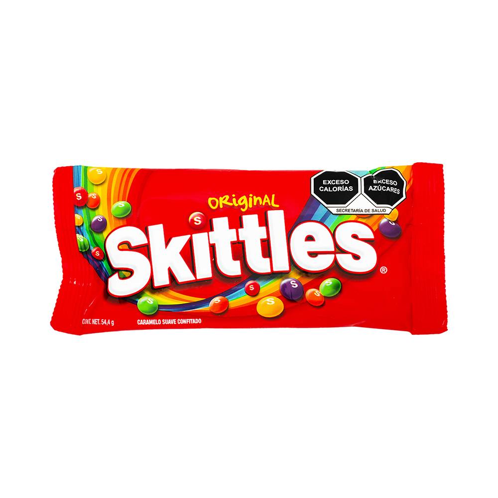 Skittles caramelo confitado original (sobre 54.4 g)