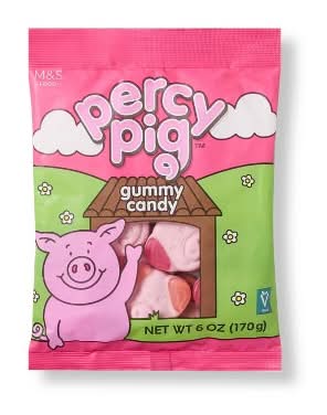 M&S Percy Pig Gummy Candy (6 oz)