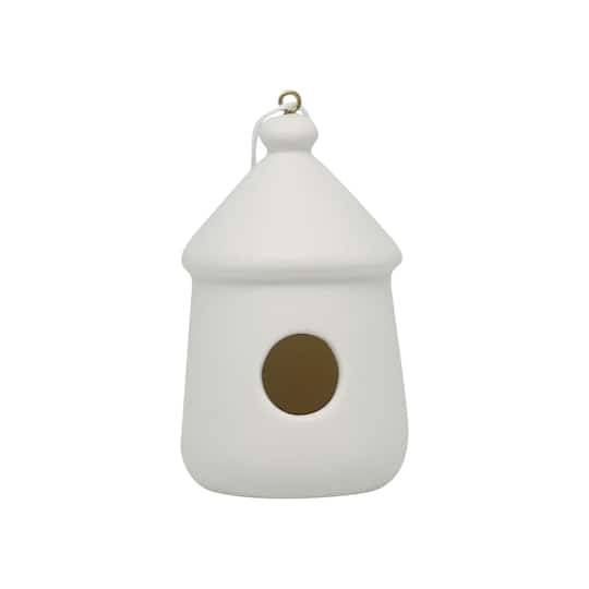 4" Ceramic Crock-Shaped Birdhouse By Make Market