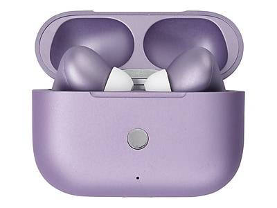 3D Luxe Pro Wireless Noise Canceling Earbuds (satin purple)