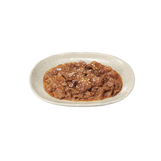 牛カルビ焼肉皿 Simmered & Grilled Beef Rib Plate