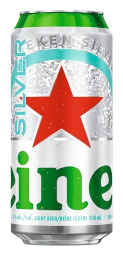 Heineken Silver Light Lager Beer (500 ml)
