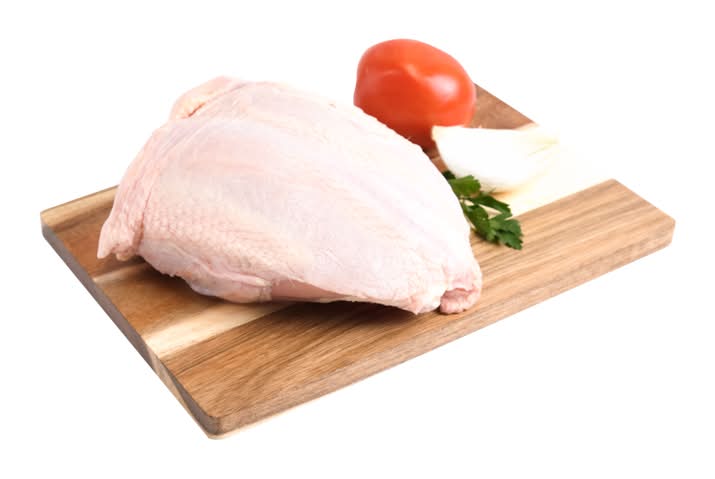 Pechuga de Pollo con Hueso Iqf 1 Kg