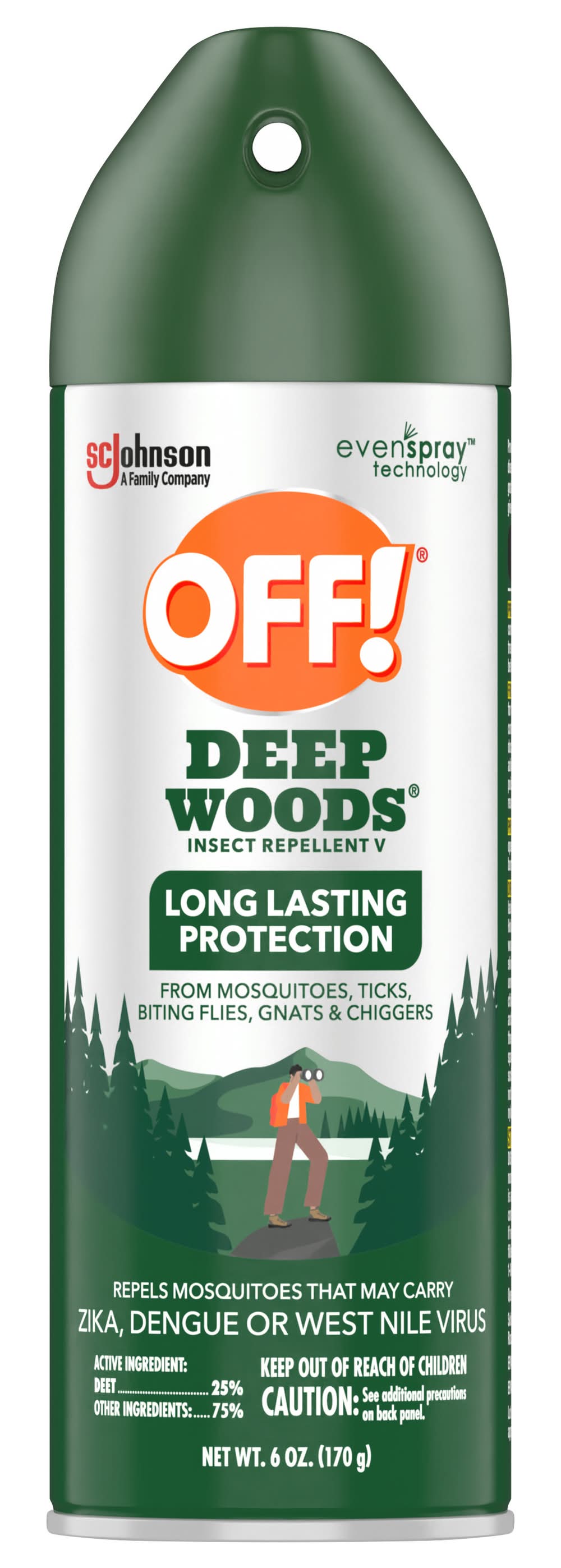 OFF! Deep Woods Insect Repellent V Spray (6 oz)