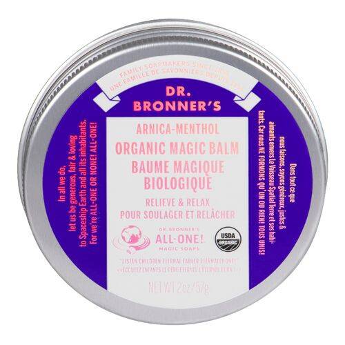 Dr. Bronner's Arnica Menthol Magic Balm (57 g)
