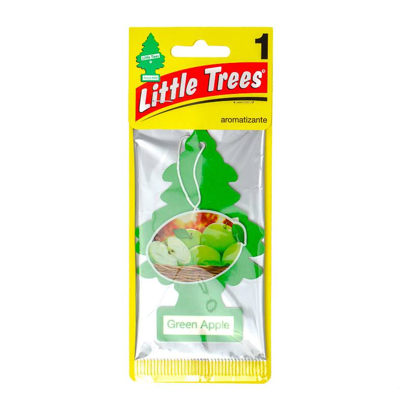 Little trees aromatizante para auto manzana verde (1 unidad)