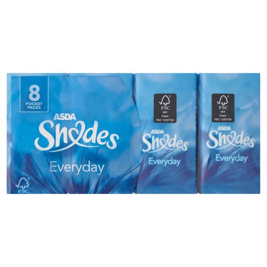Asda Shades Everyday 8 Pocket Packs