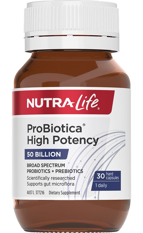 Nutra-Life ProBiotica High Potency 50 Billion Capsules 30s