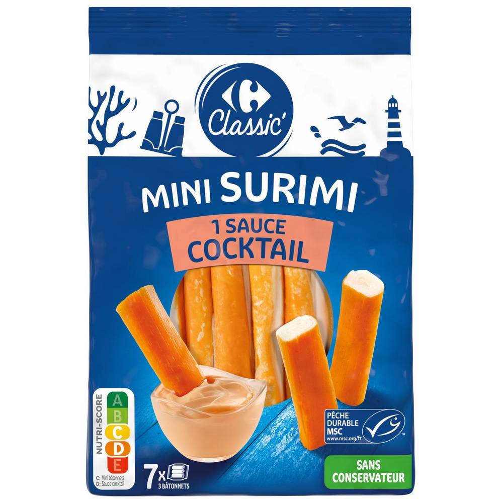 Carrefour Classic' - Mini surimi avec une sauce cocktail (21)