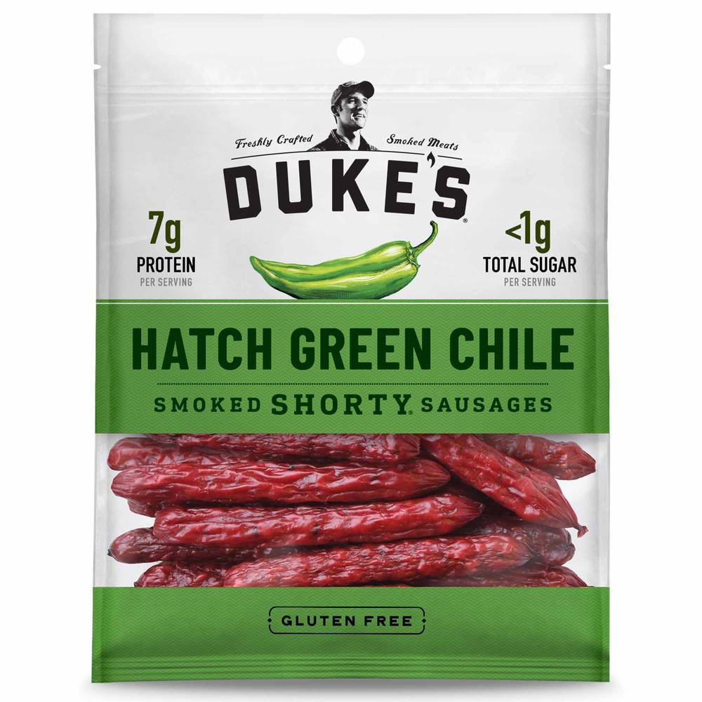 Duke's Hatch Green Chile Smoked Shorty Sausages (5 oz)