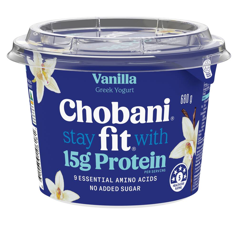 Chobani Vanilla Fit High Protein Greek Yogurt