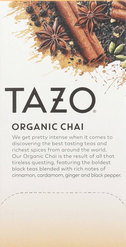 Tazo Organic Chai Black Tea (20 ct)