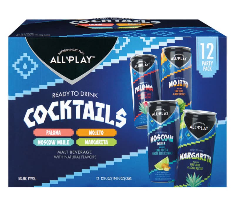 All Play Ready To Drink Cocktails Party pack (12 x 12 fl oz)