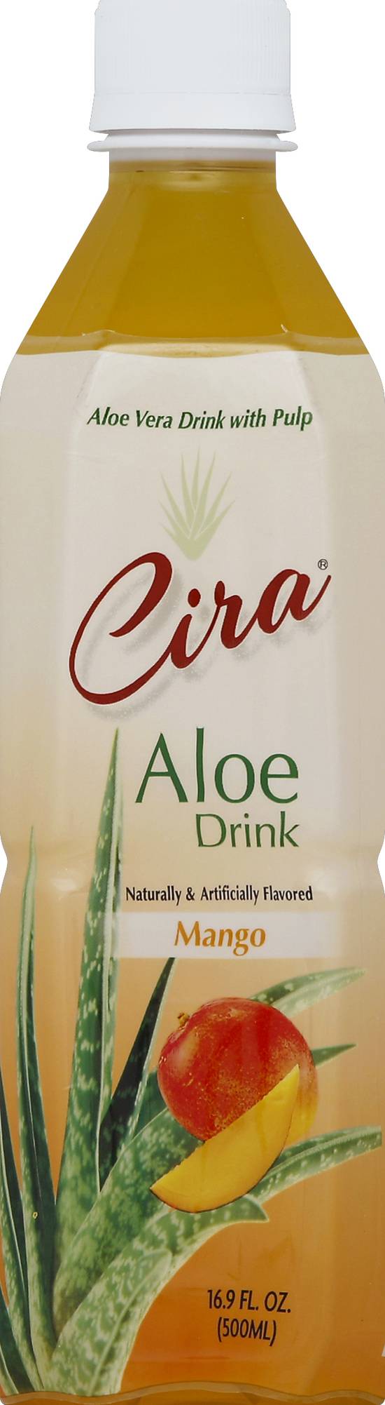 Cira Mango Flavored Aloe Vera Drink (16.9 fl oz)