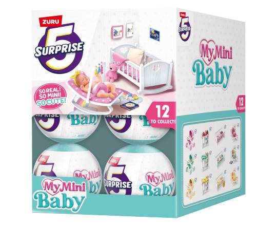 ZURU 3Y+ 5 Surprise My Mini Baby Toy (12 ct)
