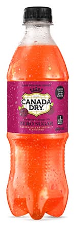 Canada Dry Cranberry Ginger Ale Zero Sugar (500 ml)