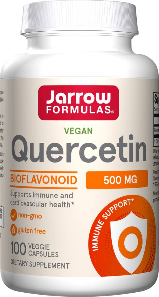 Jarrow Formulas Quercetin 500 mg Veggie Caps (100 ct)