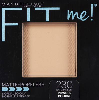 Maybelline poudre fit me matte+poreless, natural buff 230 - fit me! matte powder natural buff 230 (1 ea)