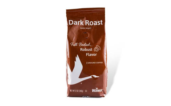 Coffee at Home Ground Bags - Wawa Dark Roast Coffee, 12 oz