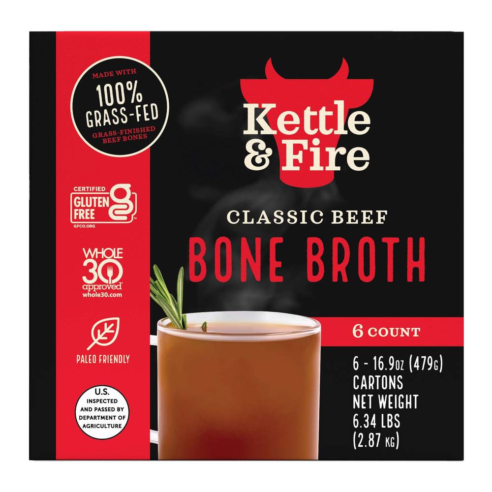 Kettle & Fire Classic Beef Bone Broth