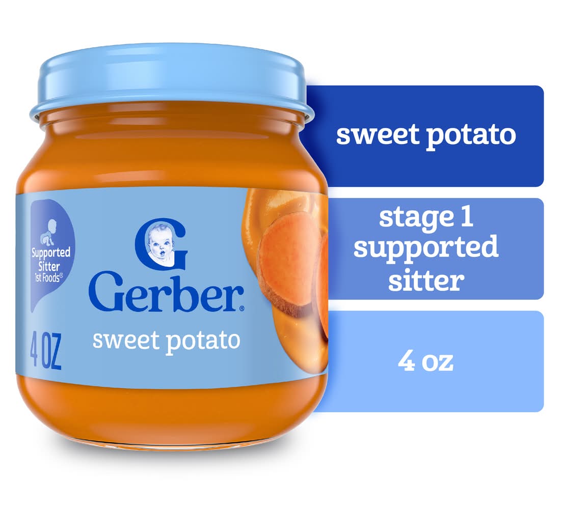 Gerber Natural For Baby 1st Foods Sweet Potato (4 oz)