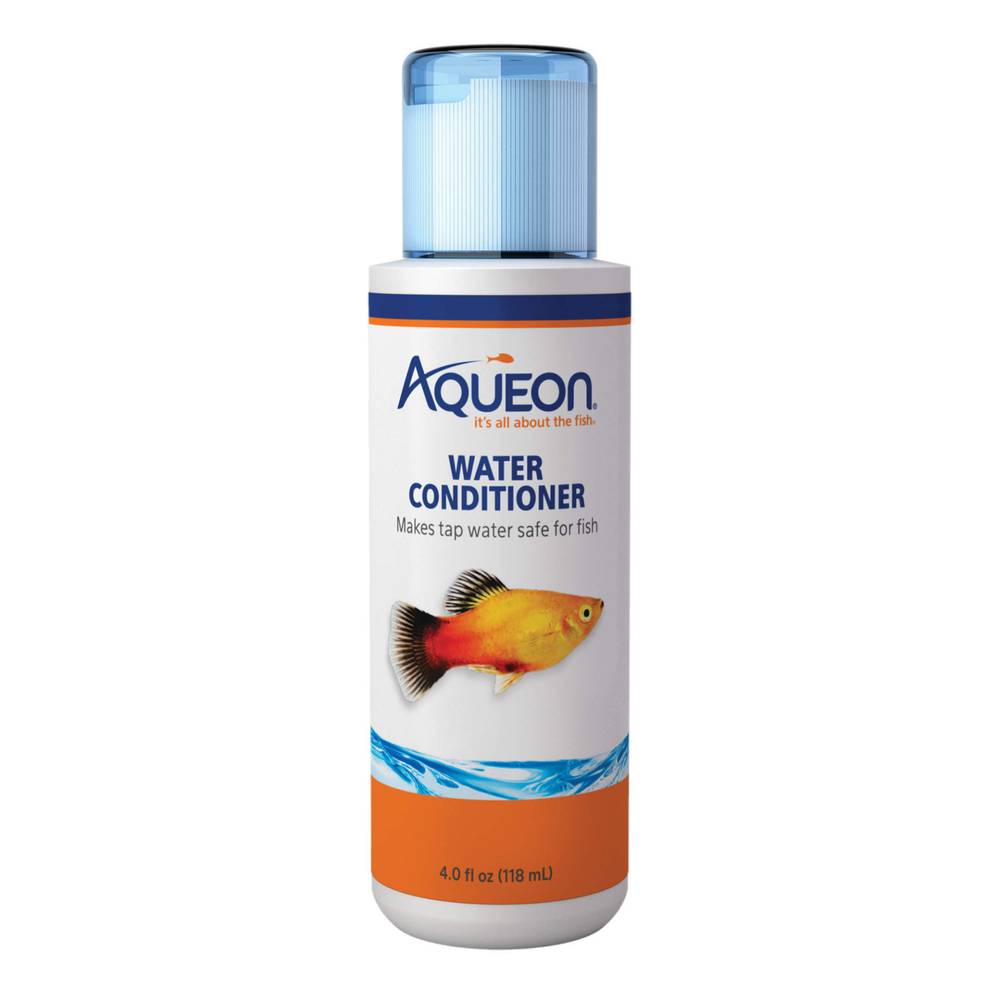 Aqueon Fish Aquarium Water Conditioner (4 fl oz)