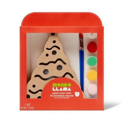 Christmas Craft Lit Paperboard Tree Kit- Mondo Llama™