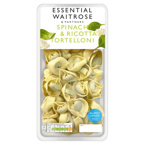 Waitrose Essential Spinach & Ricotta Tortelloni Pasta