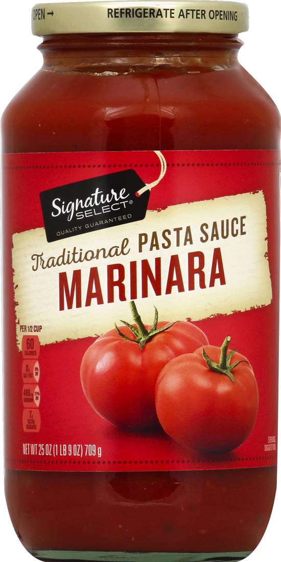 Signature Select Traditional Marinara Pasta Sauce (25 oz)