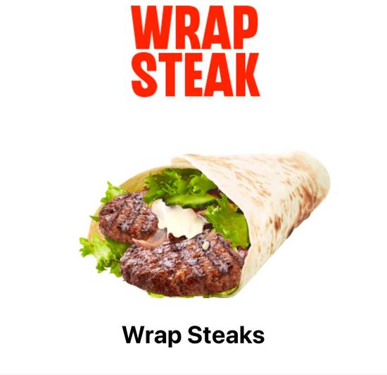 Menu Wrap Steak