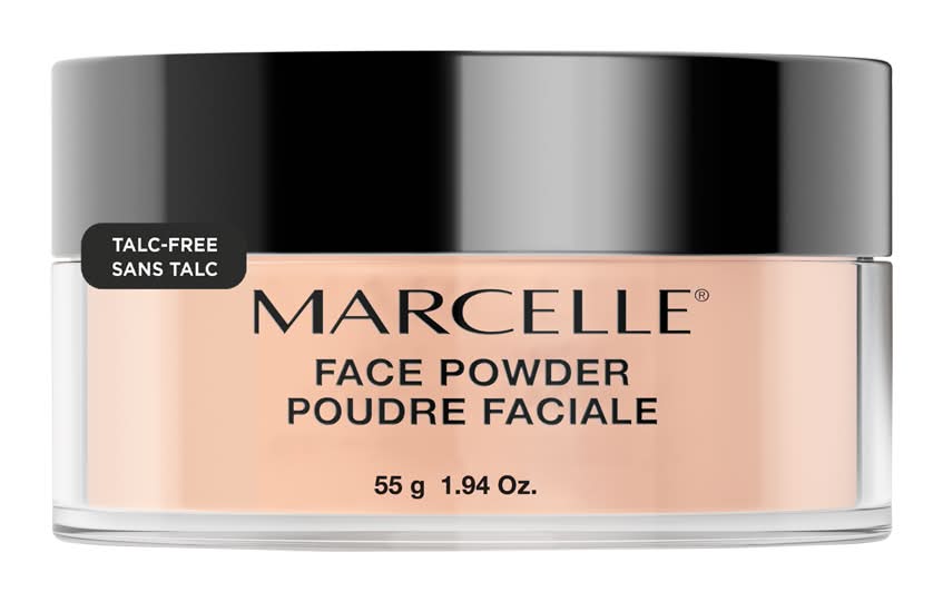 Marcelle poudre faciale sans talc (beige translucent medium) - marcelle talc free flawless loose face powder, translucent