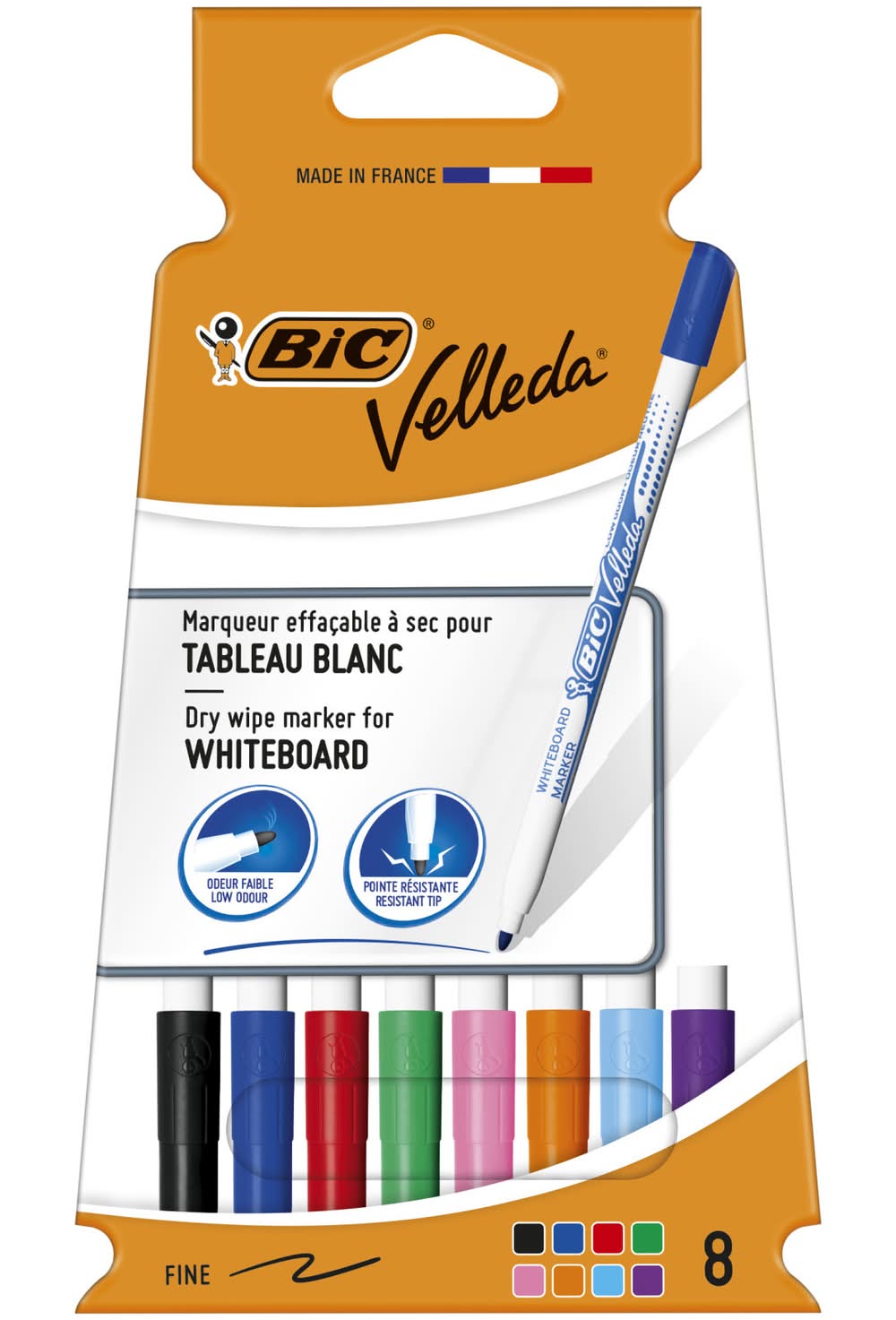 BiC - Marquer effaçables à sec pour tableau blanc (47,52g)