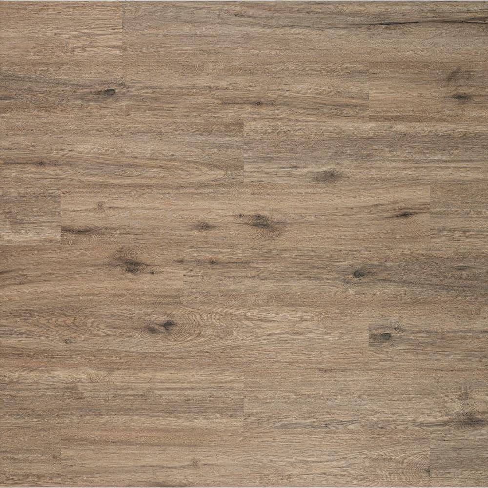 Trafficmaster Edwards Oak 6 Mil X 6 In. W X 36 In. L Click Lock Waterproof Luxury Vinyl Plank Flooring (23.95 Sqft/Case)