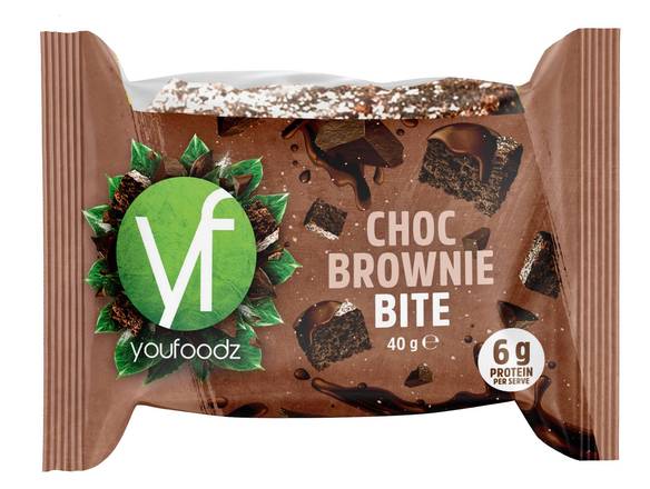YouFoodz Chocolate Brownie Bite 40g