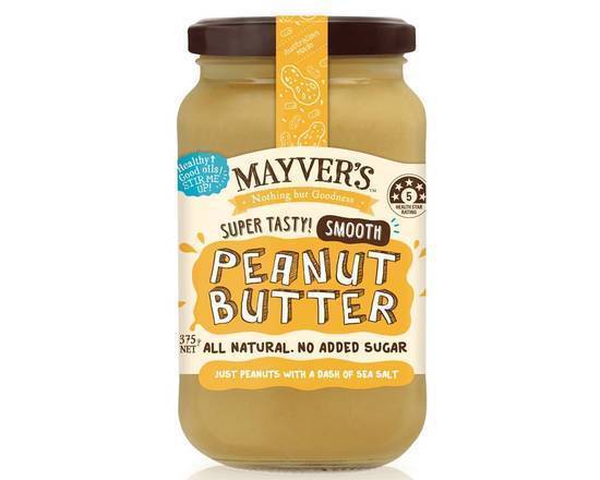 Mayver's Peanut Butter Smooth 375g