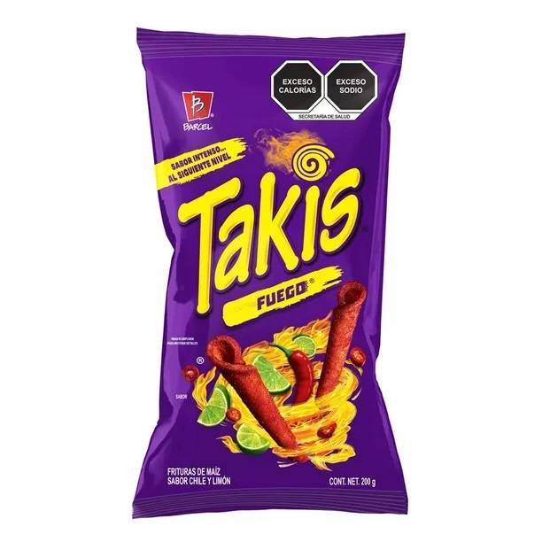 Barcel takis fuego (bolsa 200 g)