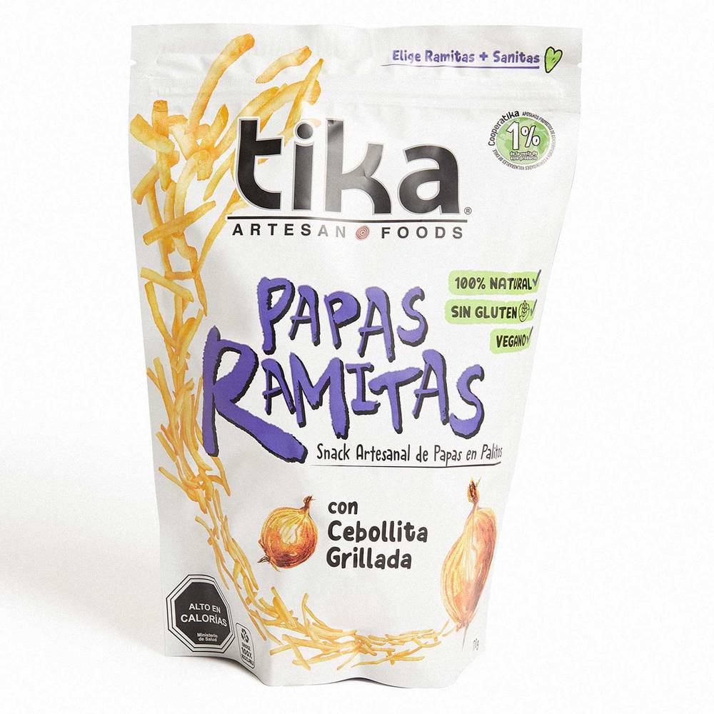 Tika · Ramitas cebollita grillada (35 g)