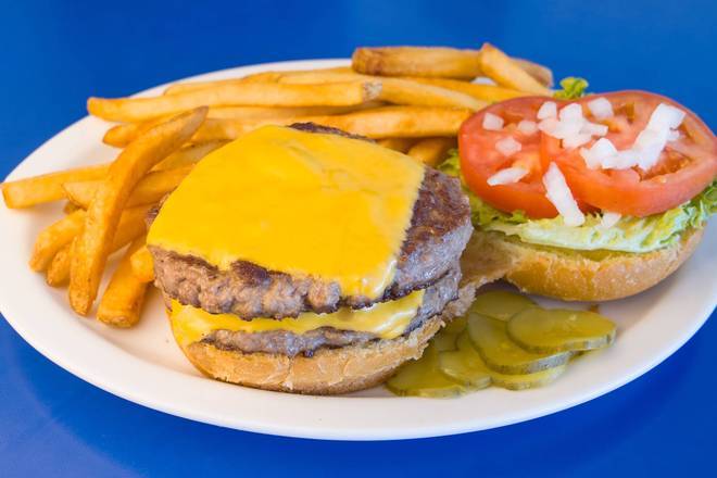 Order Double Cheeseburger food online from Bob And Edith'S Diner store, Alexandria on bringmethat.com