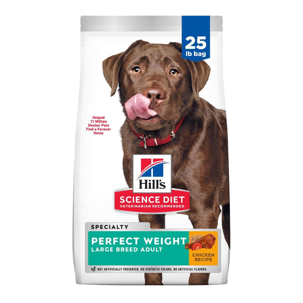Hill's Science Diet Perfect Weight Large Breed Adult Dry Dog Food (chicken)