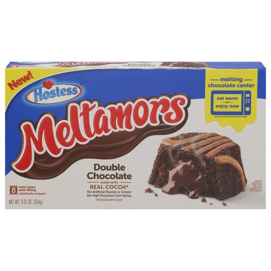 Hostess Meltamors Cakes ( double chocolate)