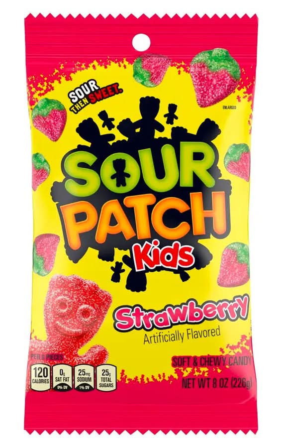 Sour Patch Kids Strawberry Soft and Chewy Candy