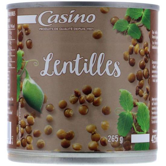Lentilles 265g Casino
