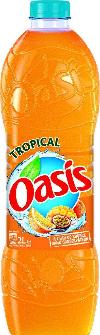 Oasis Tropical à L'Eau de Source et aux Fruits, 2L : : Epicerie