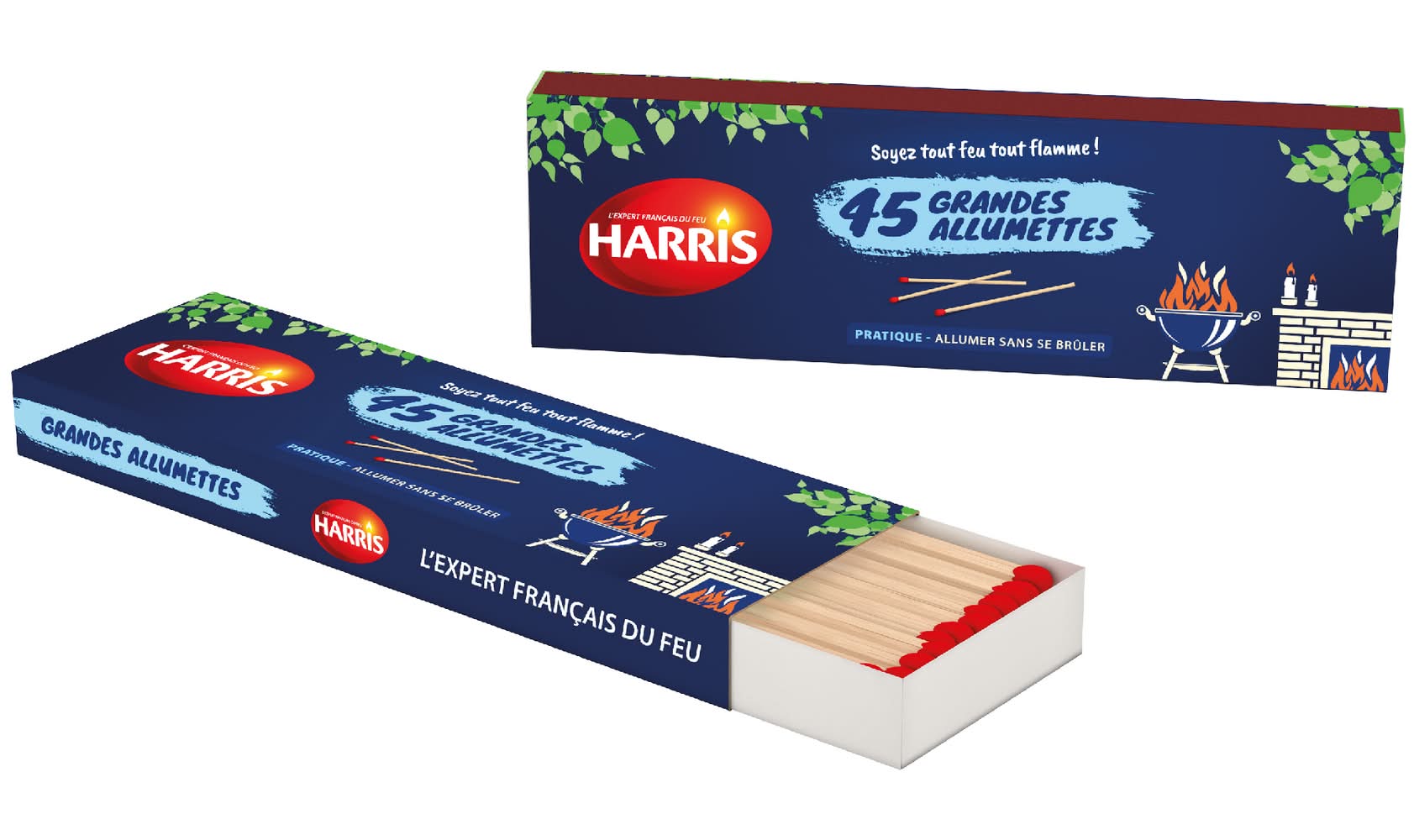 Harris - Grandes allumettes (72g)