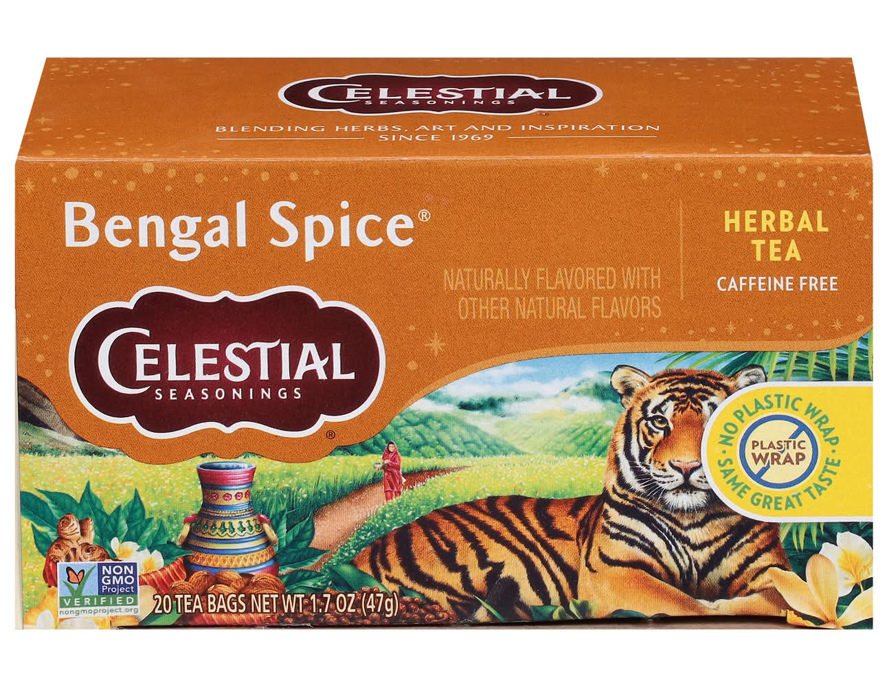 Celestial Seasonings Bengal Spice Herbal Tea (1.7 oz, 20 ct)