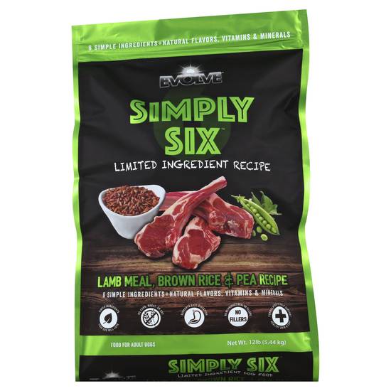 Simply six hot sale dog food