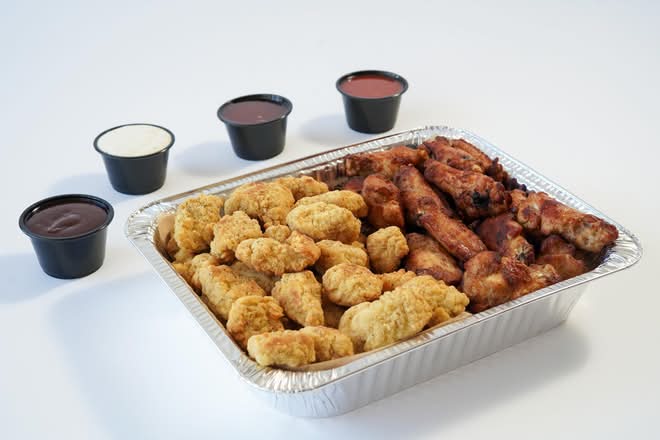 Catering Wing Bundle Half & Half 50pc