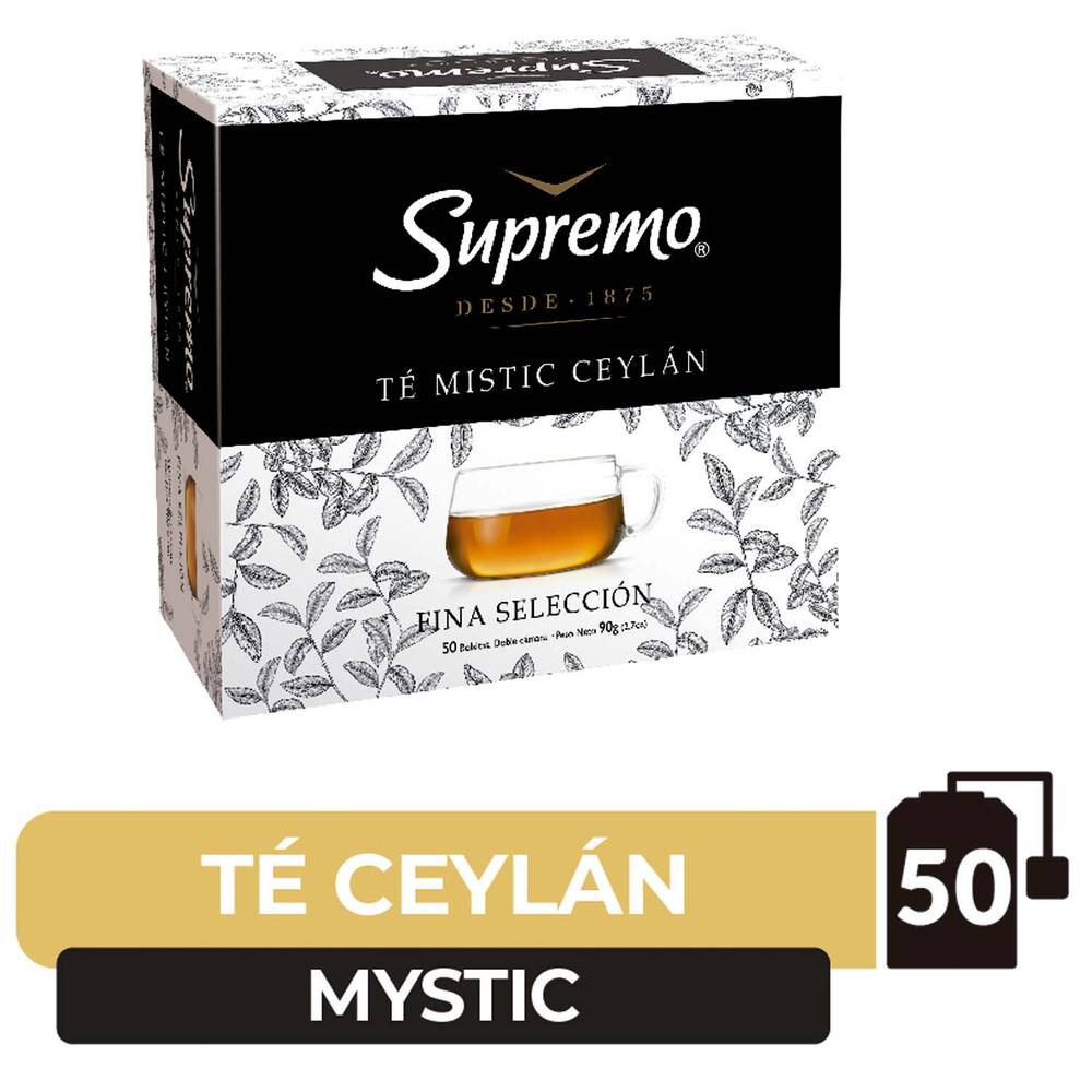 Supremo te mystic ceylán (50 u)