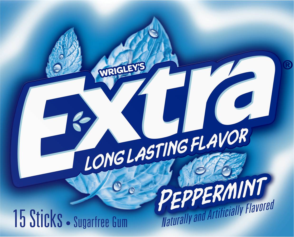 Extra Wrigley's Sugar Free Chewing Gum (15 ct) (peppermint)