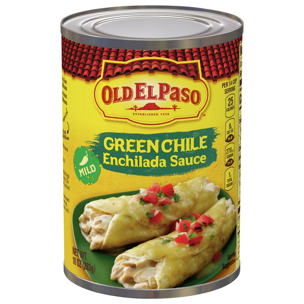 Old El Paso Mild Green Chile Enchilada Sauce (10 oz)